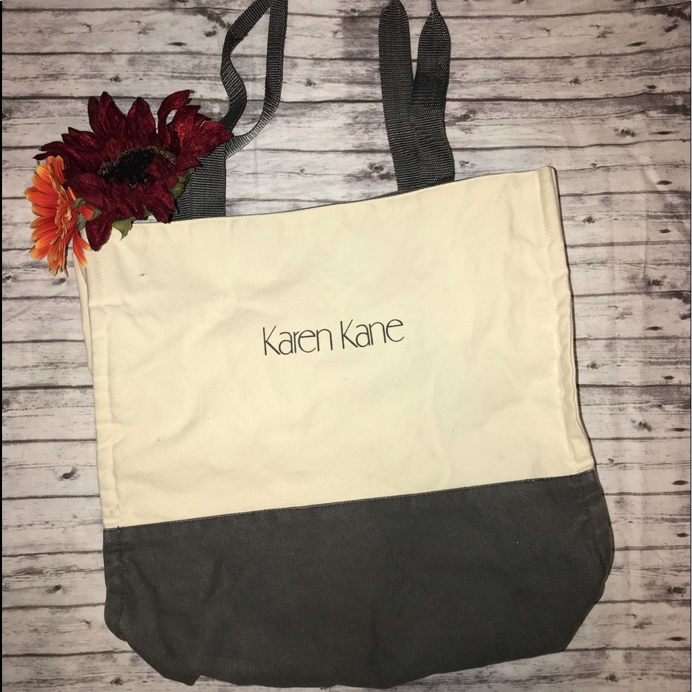 ⬇️ Karen Kane Canvas Tote